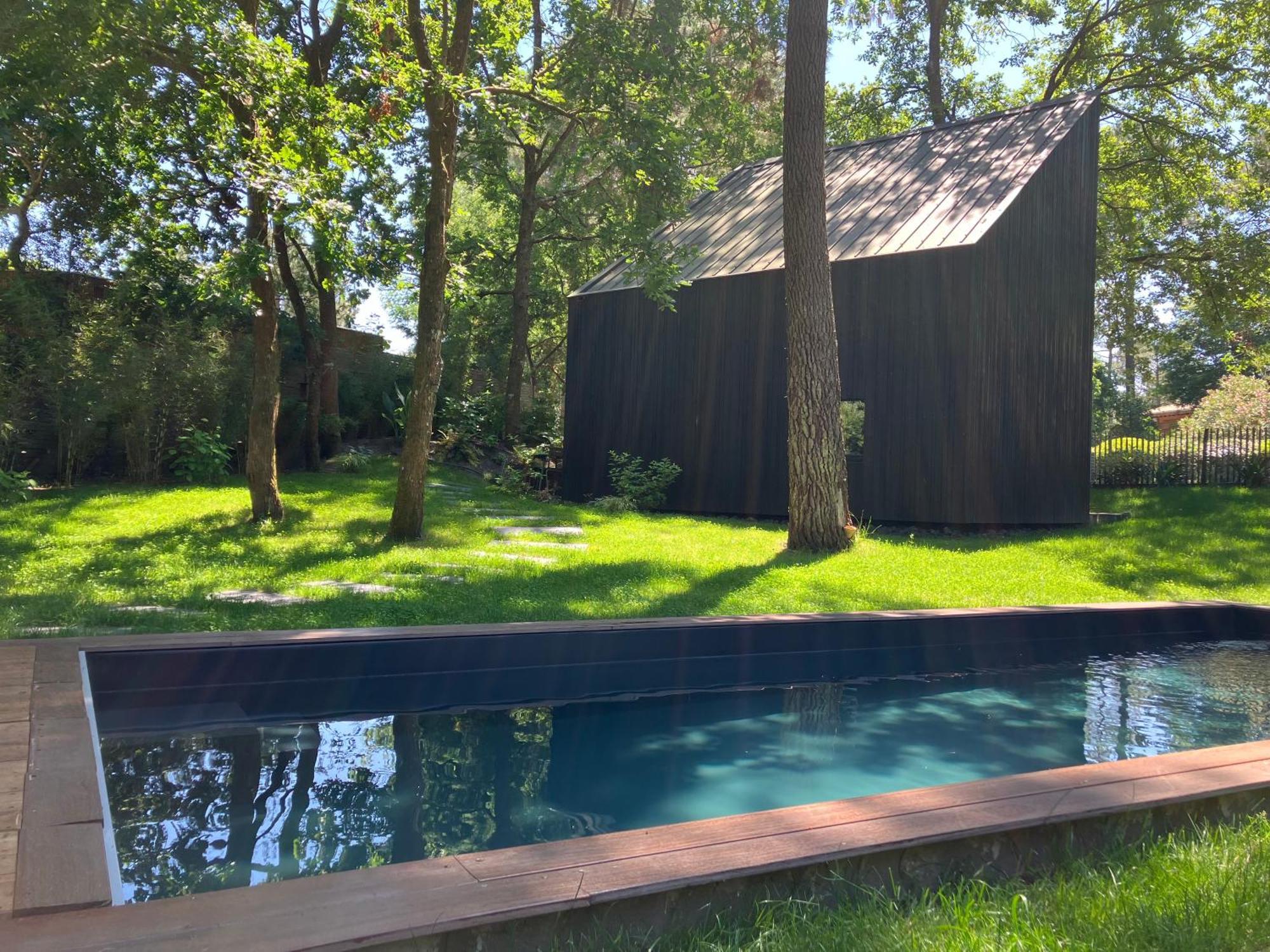 Nouveau - Ecolodge 'Calme Et Nature' - Avec Piscine Au Golf-Lac De Biscarrosse - Couchage 2 Personnes Ngoại thất bức ảnh