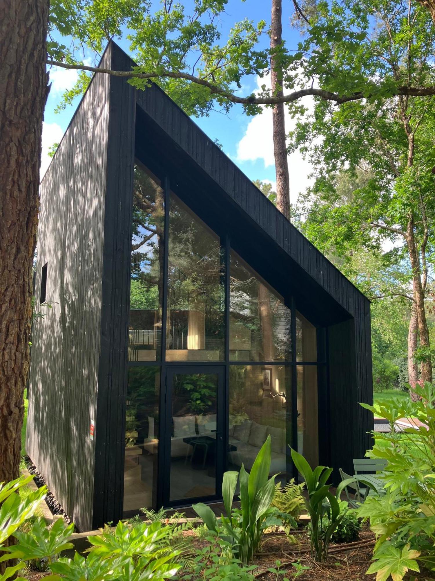 Nouveau - Ecolodge 'Calme Et Nature' - Avec Piscine Au Golf-Lac De Biscarrosse - Couchage 2 Personnes Ngoại thất bức ảnh